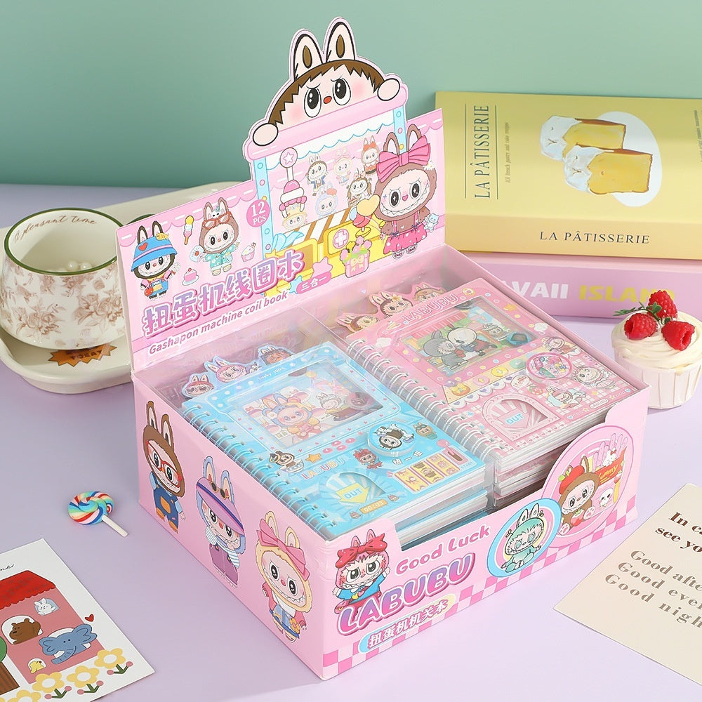 Labubu Gachapon Notebook