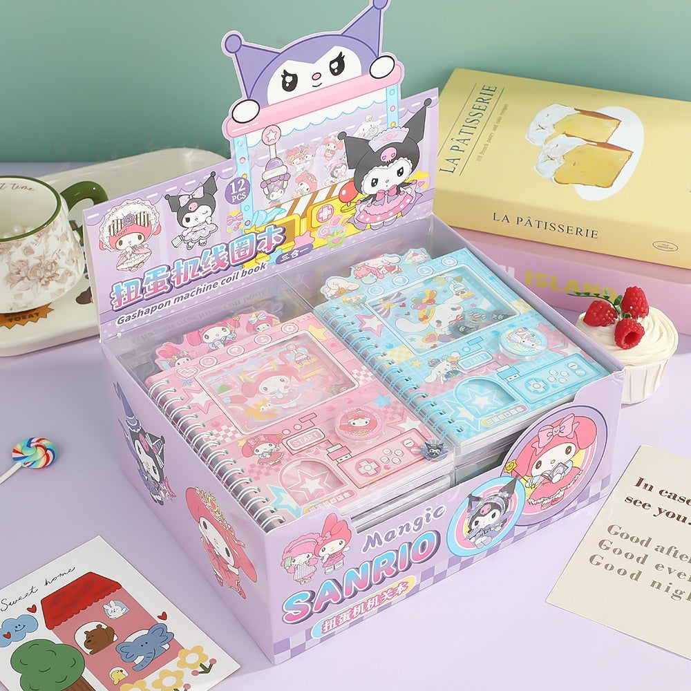 Kuromi Gachapon Notebook