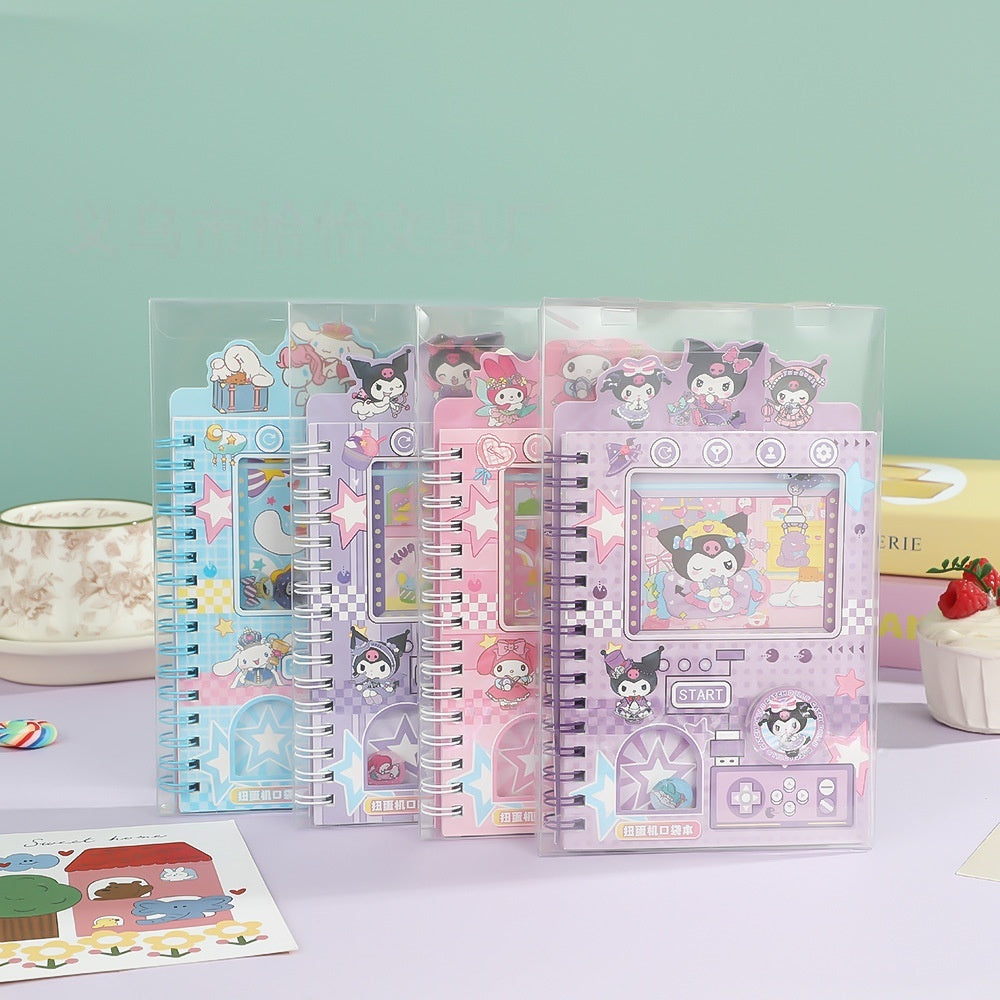 Kuromi Gachapon Notebook